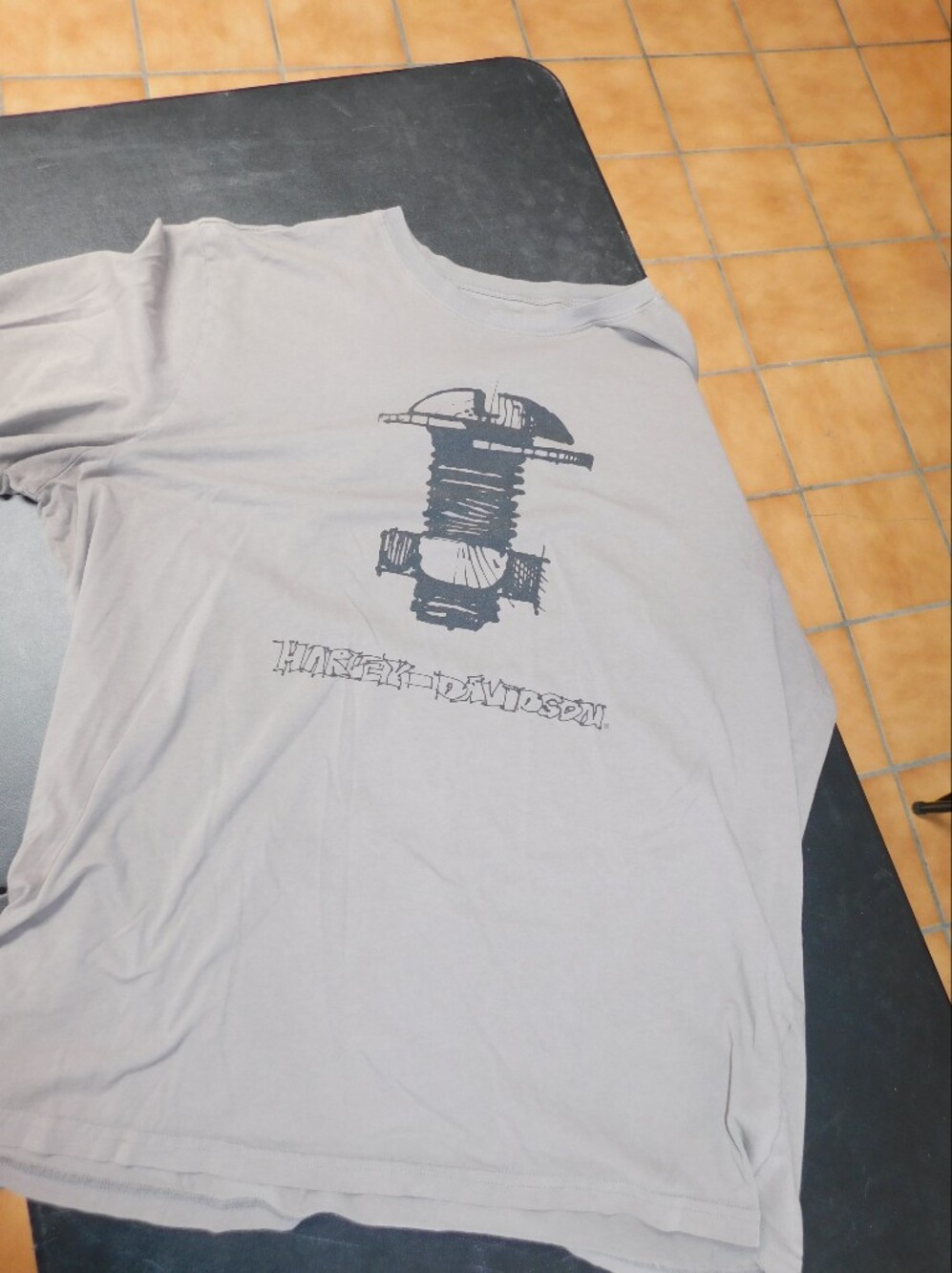 Light Gray Graphic Men's T-Shirt - Neutral Casual Tee